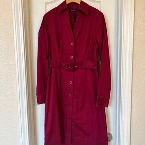 The Limited Belted Shirt Dress (size 8)